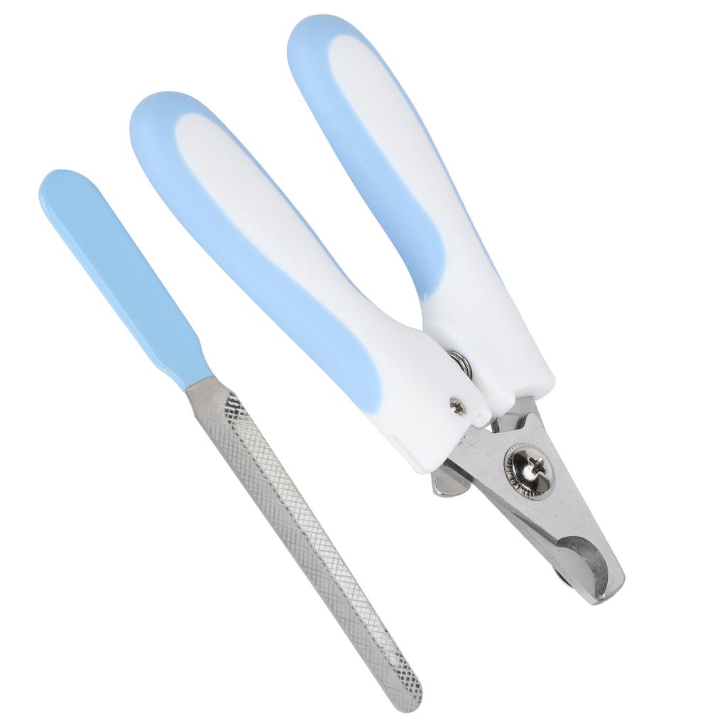 Pet Nail Clippers with File Set Stainless Steel Dog Nails Cutting Trimming Grooming ToolL with File