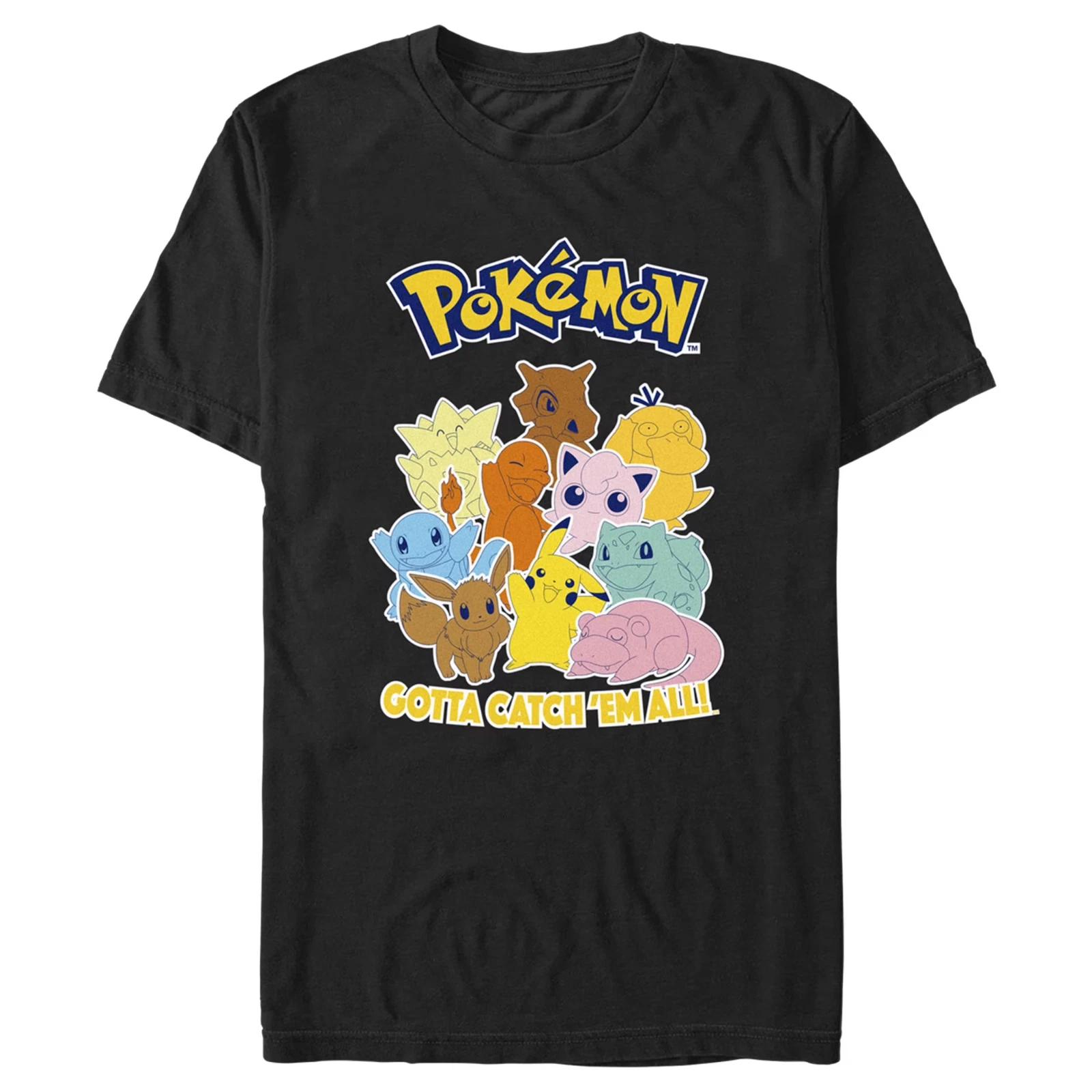 tsMen s Pokem.on Gotta Catch  Em All Graphic Tee L