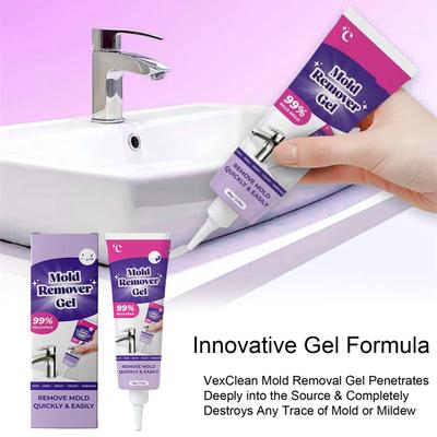 Gel Limpador de Vaso Sanitário Limpeza Suave e Poderosa Gel Removedor de Sujeira Aplicação Fácil Limpador de Fendas de Azulejos Cerâmicos