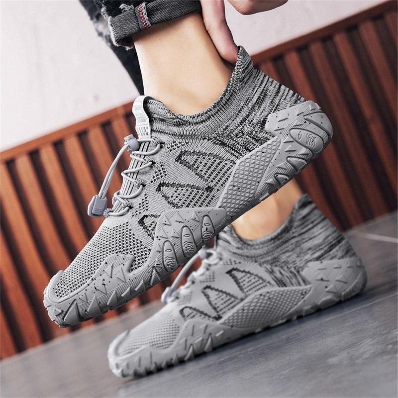 

Fashion Men s Summer Mesh Sneakers Breathable for Casual Outdoor Running Tennis Hiking Luxury Platform Loafers Style Comfortable Mesh 39 серый