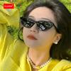 Women Cat Eye Sunglasses  Luxury Brand Designer Vintage Sun Glasses Lady Retro Black Glasses Female UV400 Eyewear Shades