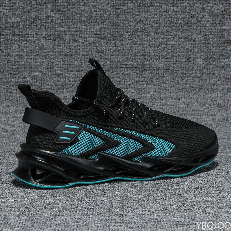Mens Running Breathable Mesh Casual Shoes Comfortable Blade Male Sneakers Black Outdoor Lightweight Sports Jogging Men's Shoes