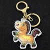 Cartoon Cute Horse Charm Keychain Bag Pendant Hanging Decoration Car Key Ring 2026 Horse Year Lucky Gift