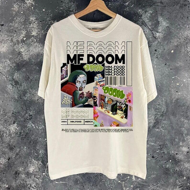 

Madlib Doom All Caps Vintage Tshirt Mf Doom And Friends Unisex Shirt KH10371 Unisex T-Shirt XXXL