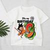 Dragon Ball T-shirt Boys Number Clothes Fashion Goku Anime Figure Print Clothing Tops Kids Summer Breathable Tops Birthday Gift