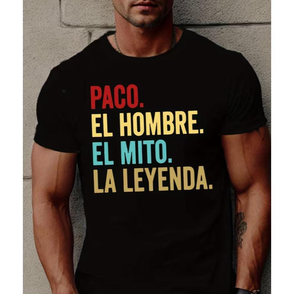 Fun Spanish Unisexs Short Sleeve Tshirt Summer Tshirt Top