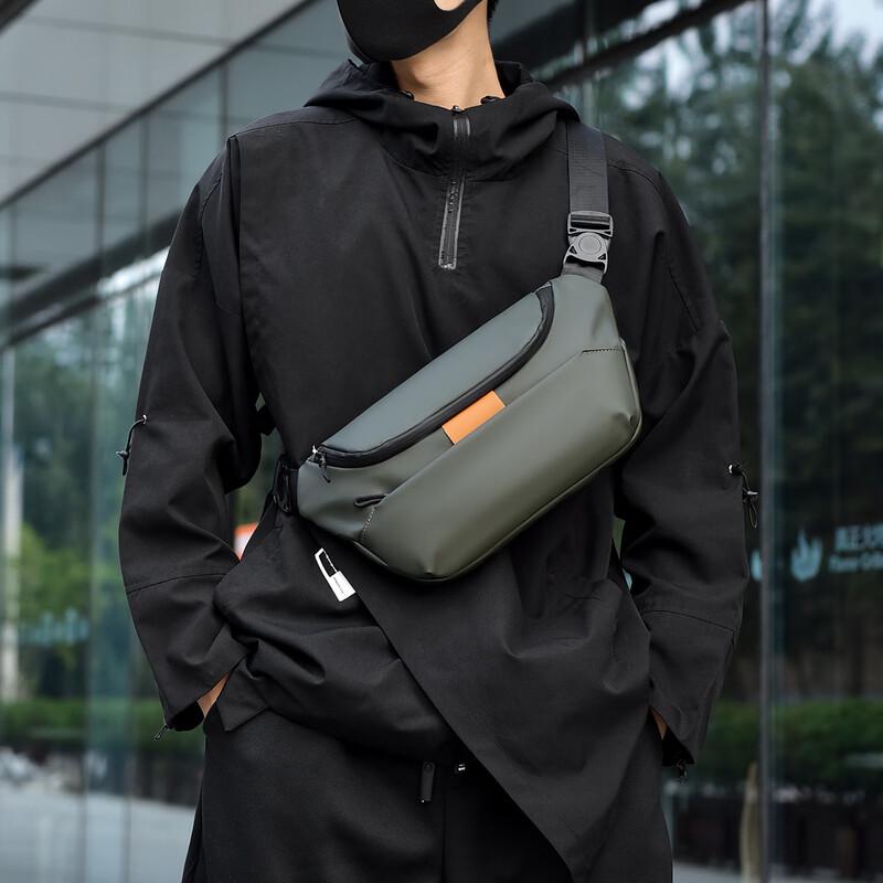 Мужская легкая повседневная сумка-слинг через плечо Li Shen