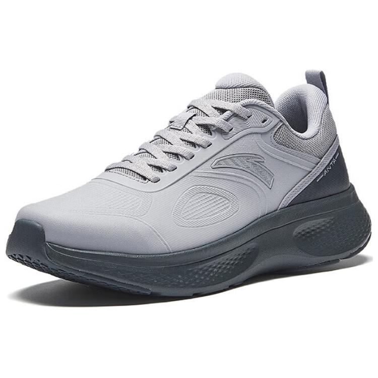 Anta Comfortable Versatile Fashion Trendy Non-Slip Durable Low-Top Training Shoes Men Sneakers Gray 112447792-6