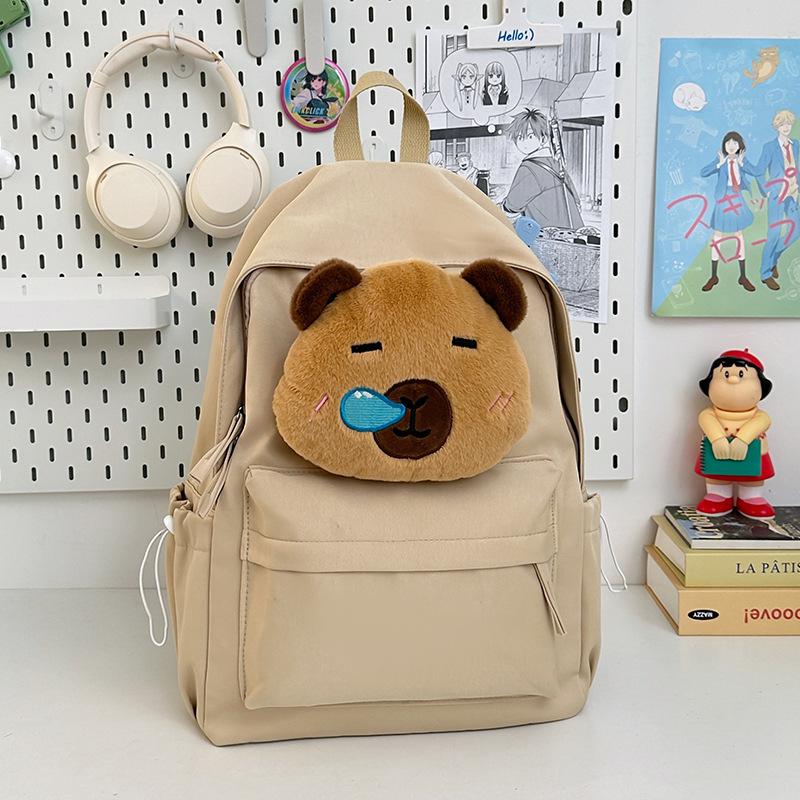 

Новый высококачественный, свежий и милый мультяшный рюкзак с медведем, повседневный и легкий рюкзак большой вместимости для учеников начальной и средней школы