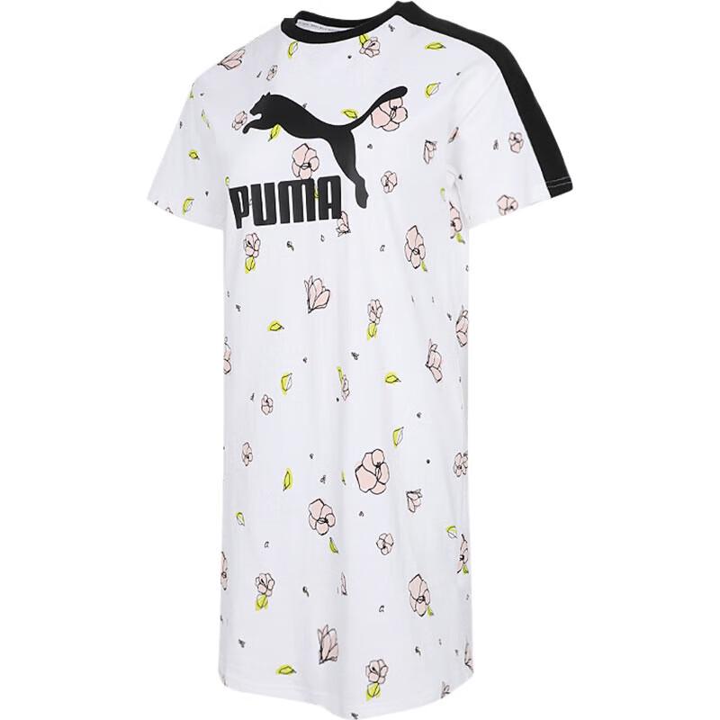 Puma Women's Printed Short Sleeve Sport Dress