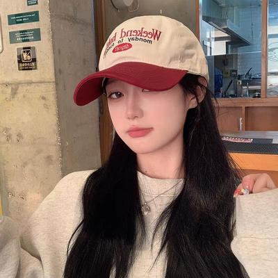 Casquette de baseball brodée avec lettres pour femmes et hommes, style rétro, patchwork, snapback, été, souple, décontractée, pour couple
