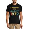 Men's T-Shirt Awesome Since August 1979 - Gift for 42nd Birthday Tee Shirt