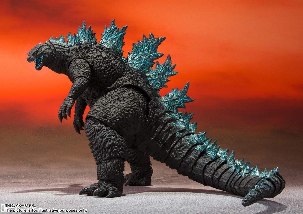 TAMASHII NATIONS Monster Arts GODZILLA FROM GODZILLA KONG 160mm PVC Painted Movable Figure S.H. VS. (2021) Approx.