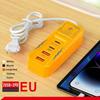 4 Ports USB Charger Socket Multi Ports Wall Charger New Phone Power Strip