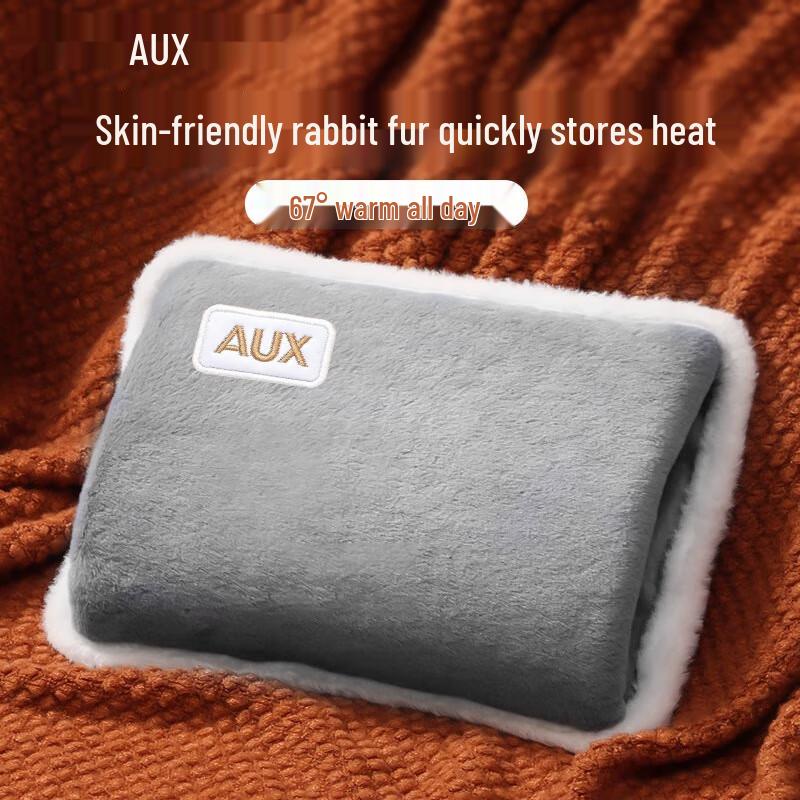 

AUX Rechargeable Rabbit Fur Hand Warmer