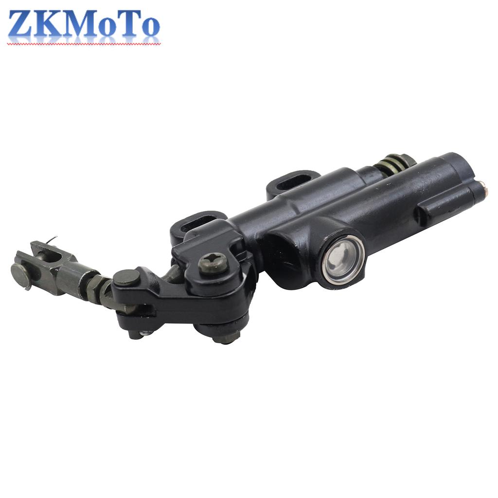 Motorcycle ATV Rear Brake Hydraulic Pump Refit Rear Brake Master Cylinder Pump Foldable For Kawasaki Honda YAMAHA Universal