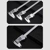 Professional Electronic Vernier Caliper Stainless Steel Body Double Unit Conversion Clear LCD Screen 0.01mm Resolution