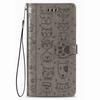 Leren Flip Beschermhoes Voor Vivo Y21D V60 Lite V23 V27 V25 V29 V30 V40 Y36 Y72 5G Y27 Y04 Y16 Y31 Y21 Y39 Y29 Y70 Y18 Y28 Kat Hond Portemonneehoes