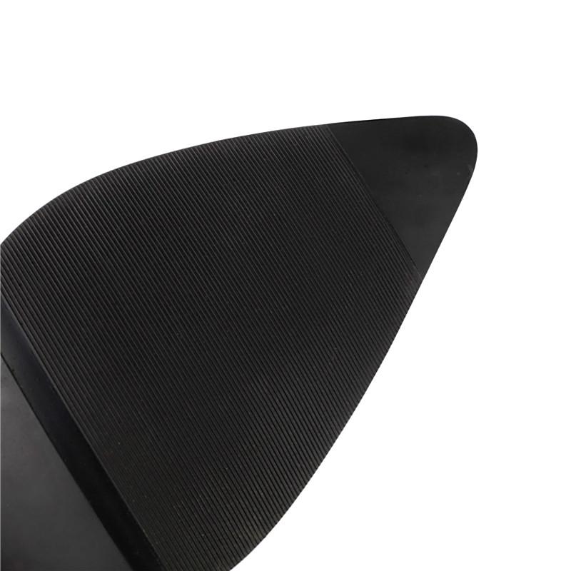 Dames høye hæler sexy europeisk og amerikansk stil nye spisse tynne hæler store størrelser middels støvletter