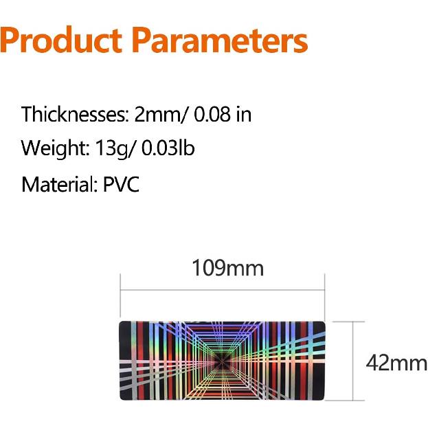 Magentic 3D Plaid Badge Decal Rear Trunk Magnet Performance Sticker Color-Shifting Decor Compatible with Tesla Model 3 Y X S