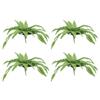 A84X-4X UV Resistant Lifelike Artificial Boston Fern, Artificial Ferns For Outdoors, Faux Ferns Fake Ferns Artificial Plants