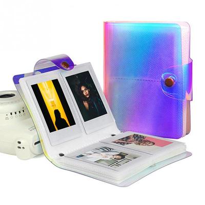 3 Inch Transparent Colorful Photo Book Album For  Photos
