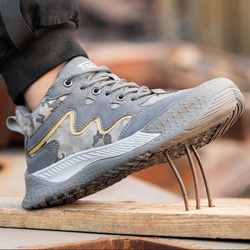 Composite Toe Safety Shoes For Men Women Work Sneakers Puncture-Proof Breathable Work Shoes Boots Men Protective Safety Boots