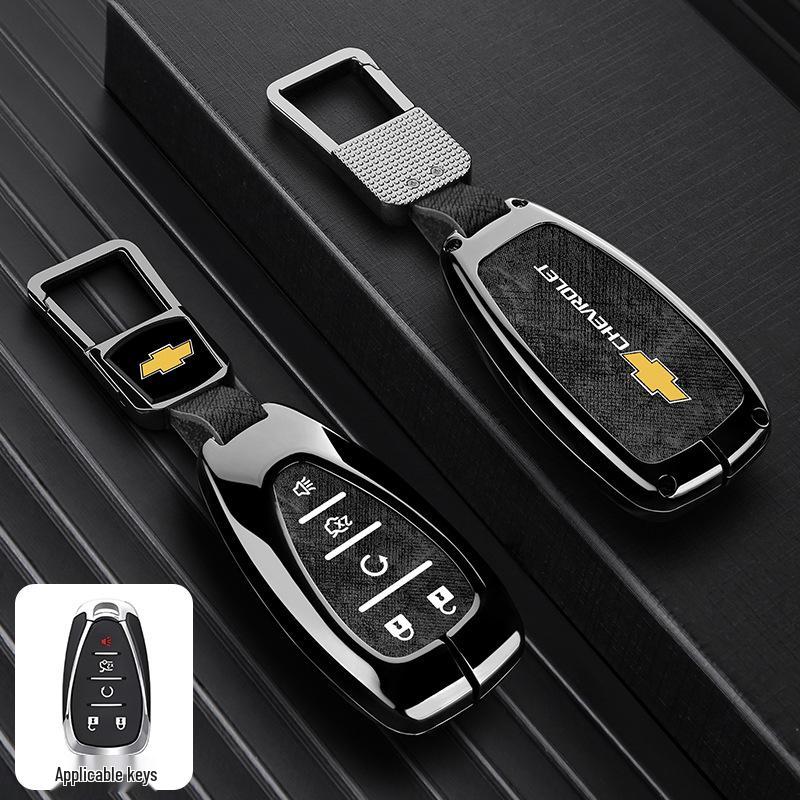 Chevrolet Key Case for Equinox, Malibu XL, Trax, Trailblazer, Orlando, Monza - Car Shell Cover