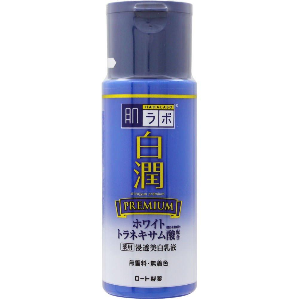

Hada Labo Shirojun Premium Лечебная проникающая отбеливающая эмульсия с белой транексамовой кислотой и витамином C, 140 мл [Квазилекарственное средство],