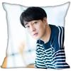 New So Ji Sub KPOP Boy Pillow Cover Bedroom Home Decorative Pillowcase Square Zipper Pillow Cases Satin Soft No Fade 0824