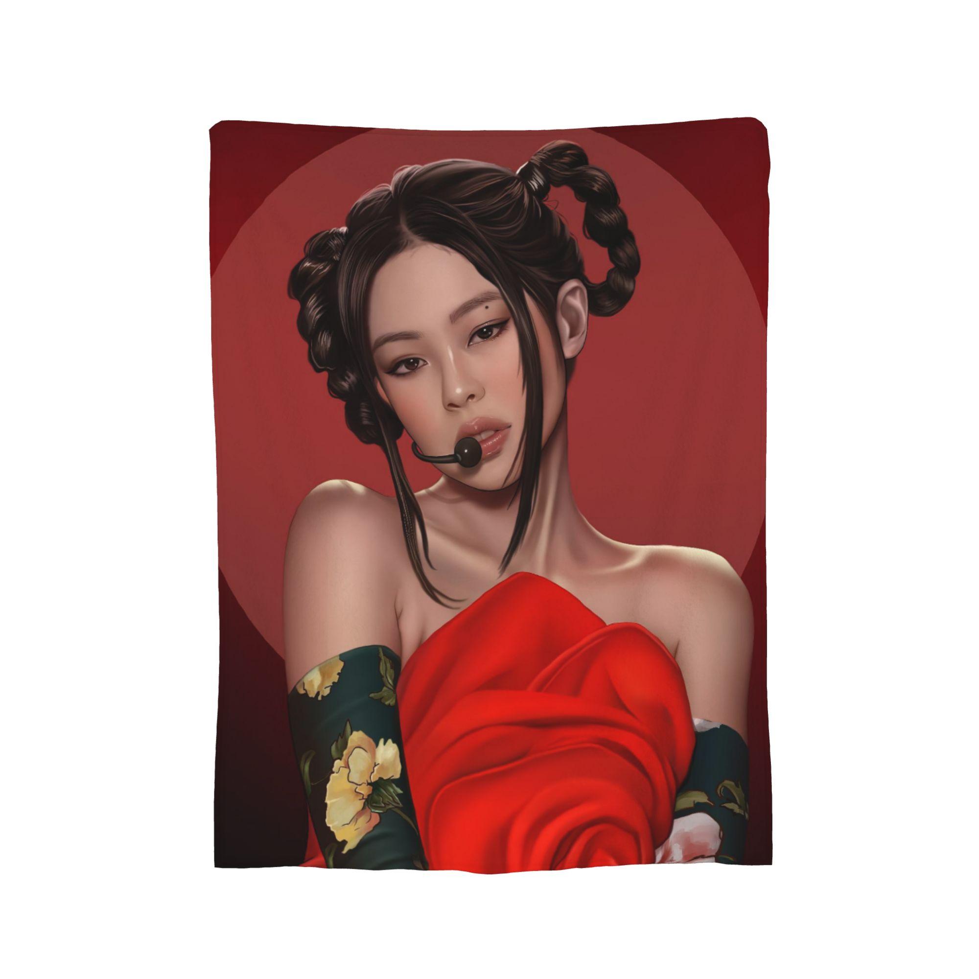 

Jennie Special Single Blankets Flannel Print Breathable Lightweight Throw Blankets for Bedding Bedroom Bedspreads 30x40in