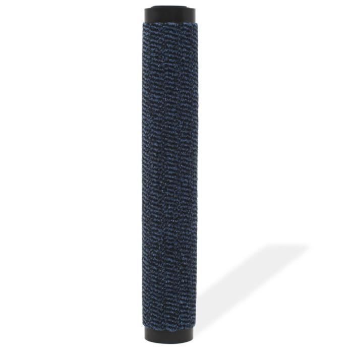 VidaXL Paillasson rectangulaire 40 x 60 cm Bleu