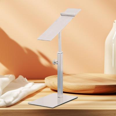Adjustable Height Shoe Support Stand for Women's Footwear Showcase
