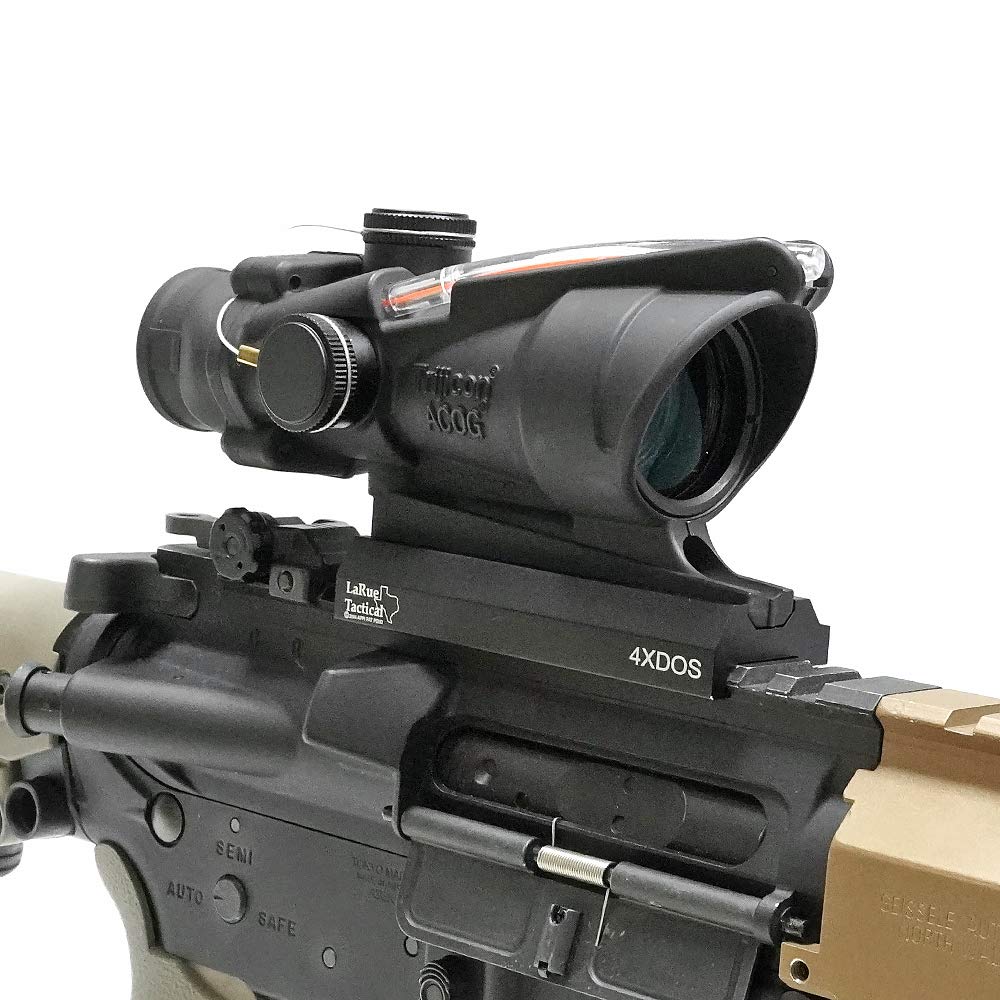 Evolution Gear ACOG-specific LARUE-type QD Lever Mount, Replica Scope Mount for the LT100.