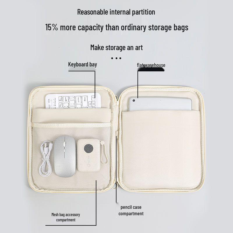 High-Value Waterproof & Drop-Proof Tablet and Laptop Handbag for Men and Women