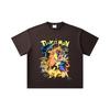 260 GSM Double Yarn 32 Count 100% Cotton Pokemon V1 Print Unisex Heavy Cotton T Shirt