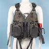 D22 Double Use Fly Fishing Vest Breathable Mesh Polyester Jersey Ocean & Freshwater Use Outdoor Lure Fishing