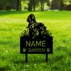 Metal Garden Stake Personalized Dog Memorial Gift Custom Grave Marker Remembrance Decor Sympathy