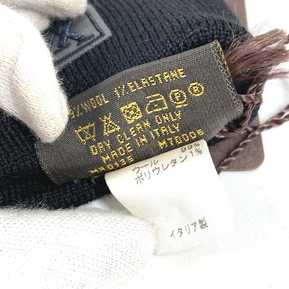 Louis Vuitton M70006 Damier Graphite Gon Petit gloves wool / polyester Black