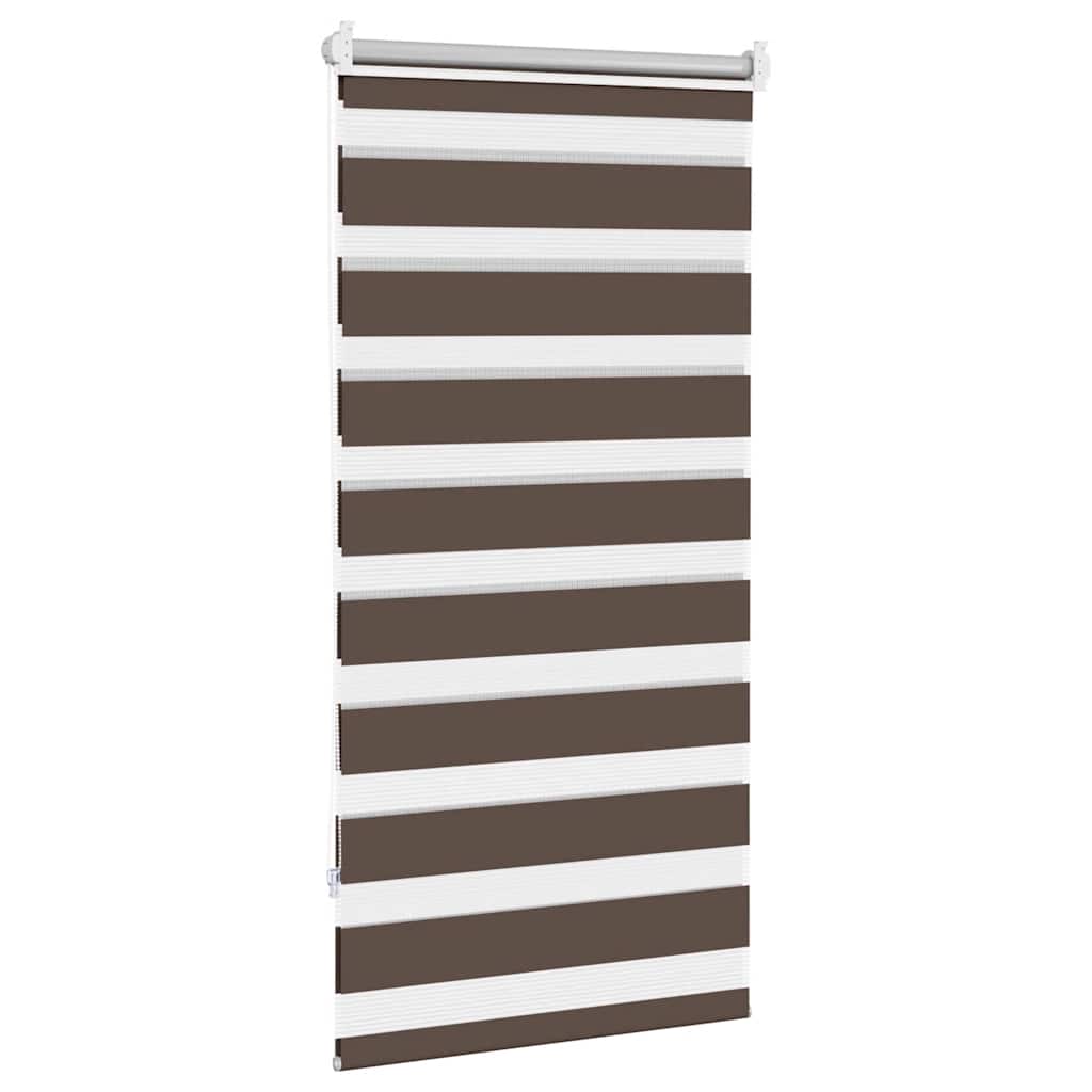 Tenda a rullo Zebra (80 X 150 Cm) Kawowa