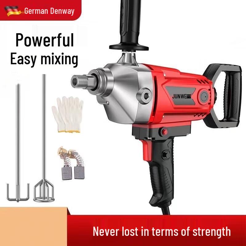 Junwei 4900W Electric Dual-Handle Mixer CN plug (adapter included)