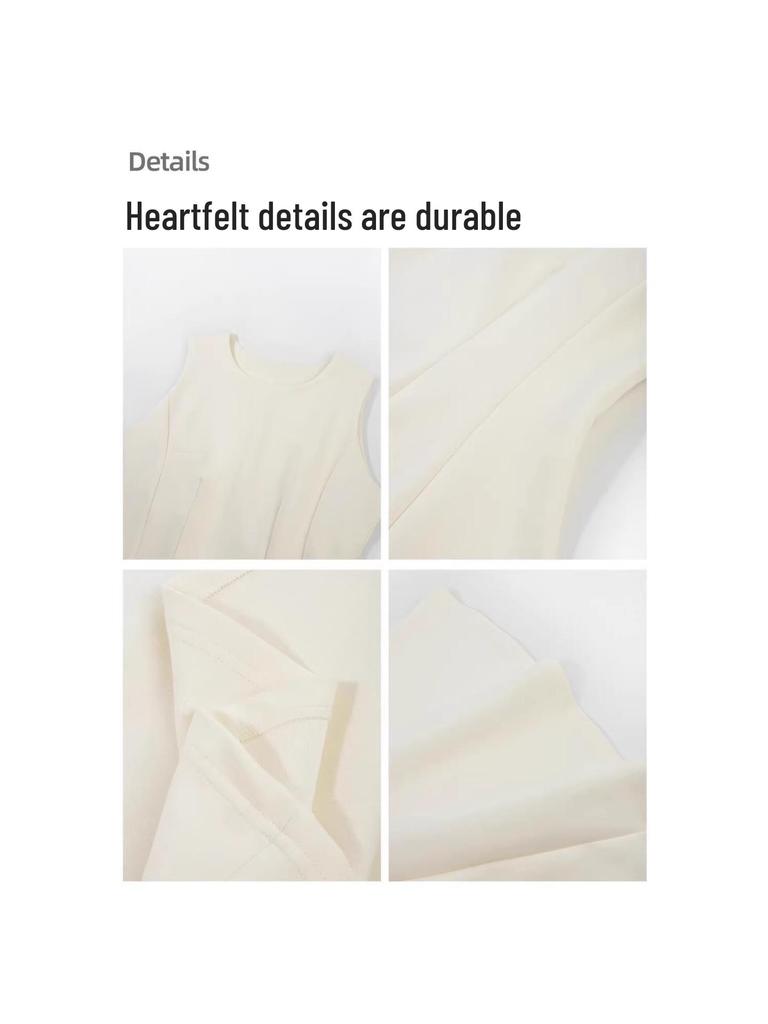 Spring Arrival: Elegant Milk White Dress - Versatile & Beautiful for Summer Vacations