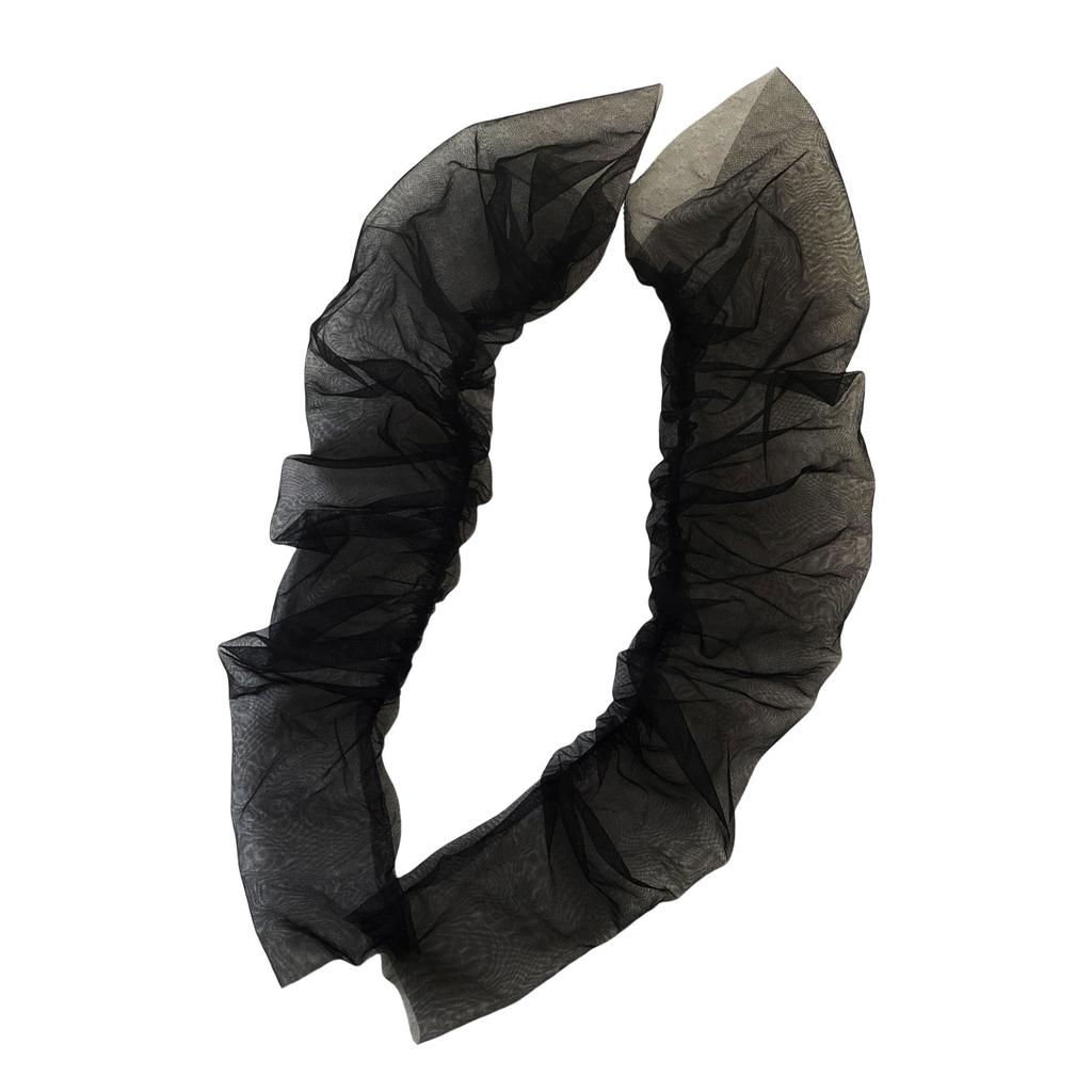 Women Detachable False Glove Arm Cover False Sleeves Oversized Tulle Decorative Sheer Elegant False Sleeves