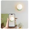 Nordischer Creme-Stil LED-Wandleuchte Modern Minimalistisch Flur Wandleuchte Französisch Kreativ Internet Rot Schlafzimmer Nachttischlampe Dekor