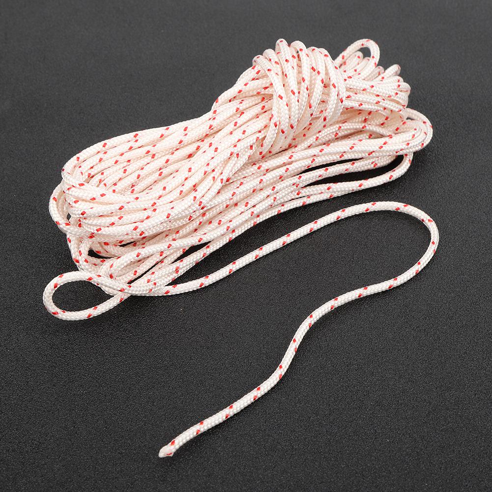 10m/32.8ft Fiber Chainsaw Lawn Mower Starter Rope Cord Replacement Outdoor Equipment Accessory
