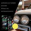 Homonth Car Headlight Maintenance Kit, Headlight Cleaning and Stain Removal, Headlight Scratch Renovation and Polishing Care Kit 100ml