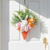 Decorative Style Artificial Garland Rabbit Design Bunny Decoration  Outdoor Decoration