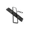 European / German / Russian Car Stainless Steel License Plate Frame with Screws (0.6 Thickness) Black / Silver License Plate Covers Frames 6