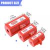 Plug Lockout Device with Locking Tag Plastic Tag Out Plug Power Lock Electric Plug & Thermostat Plug Lock Enduring
