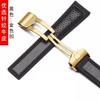 19mm 20mm 22mm genuine leather watch strap for tag heuer Carrera Monaco F1 watch band black red men's folding buckle bracelet
